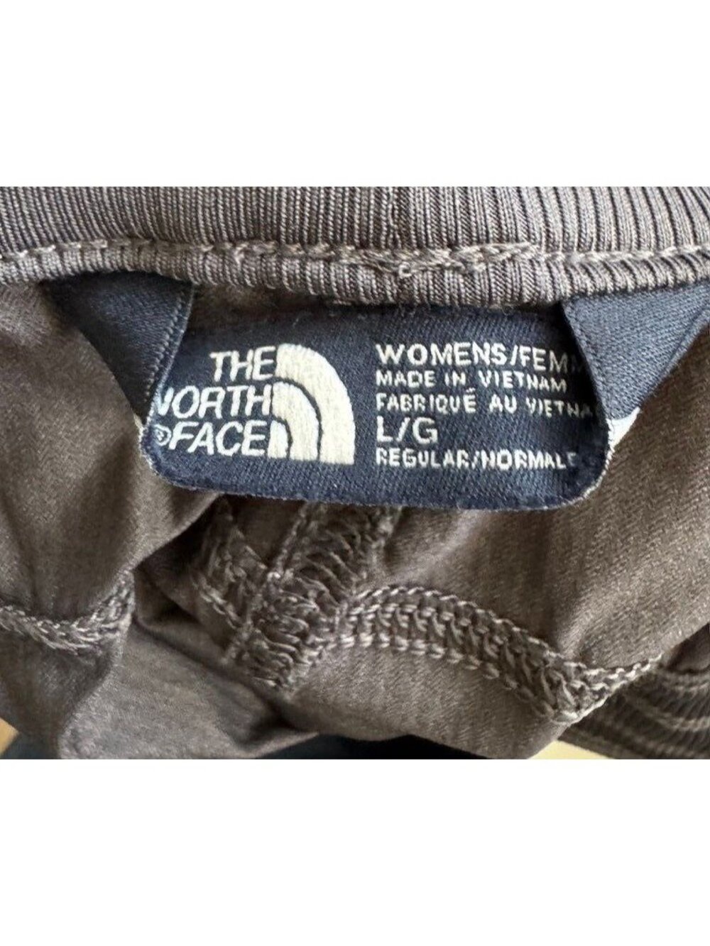 The North Face Aphrodite 2.0 Capri Pants Dark Gray Hiking Outdoors Women's Large - Picture 5 of 7